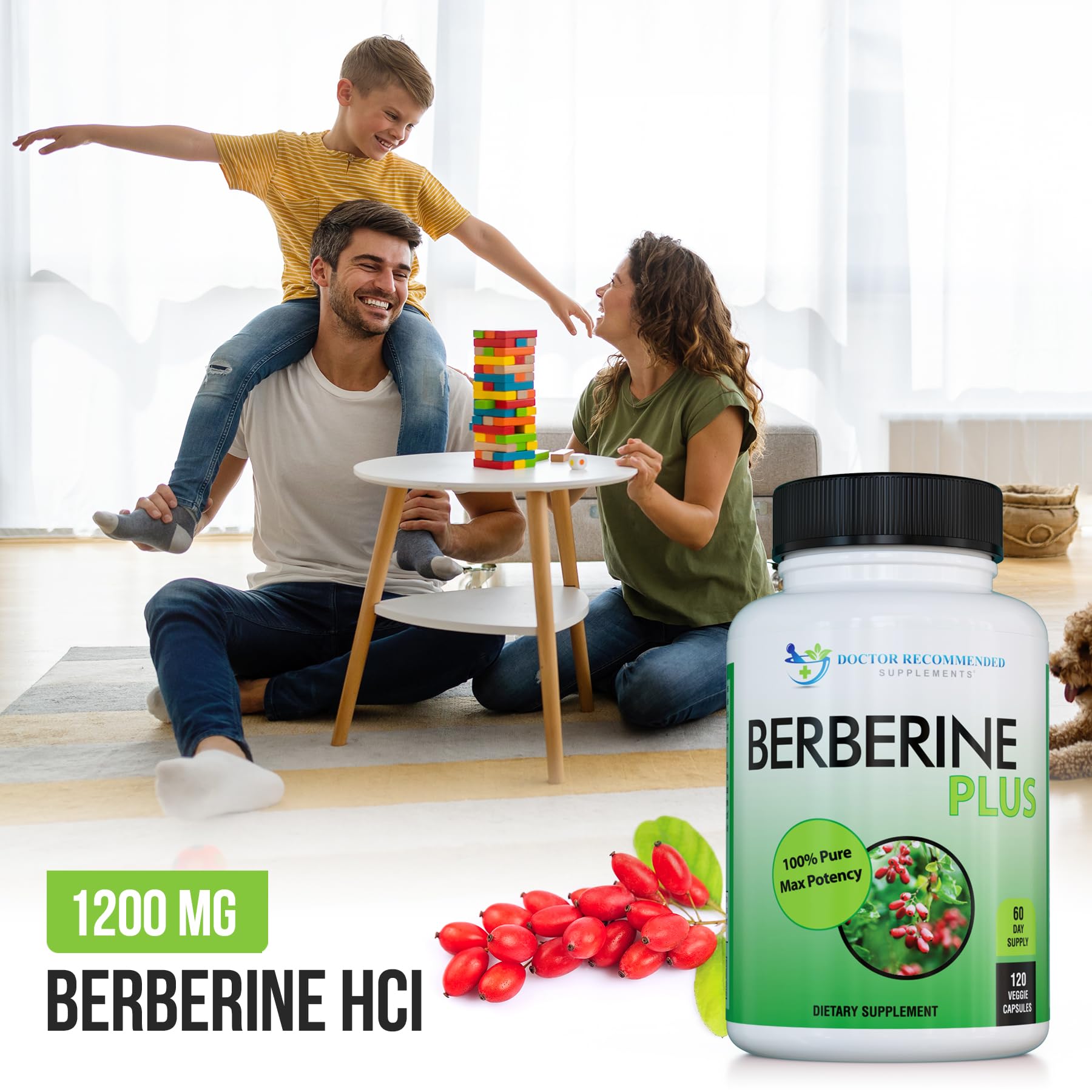 Royal Jelly included in Berberine Plus 3-pack packaging