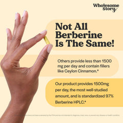 Illustration highlighting women's hormonal health support from berberine