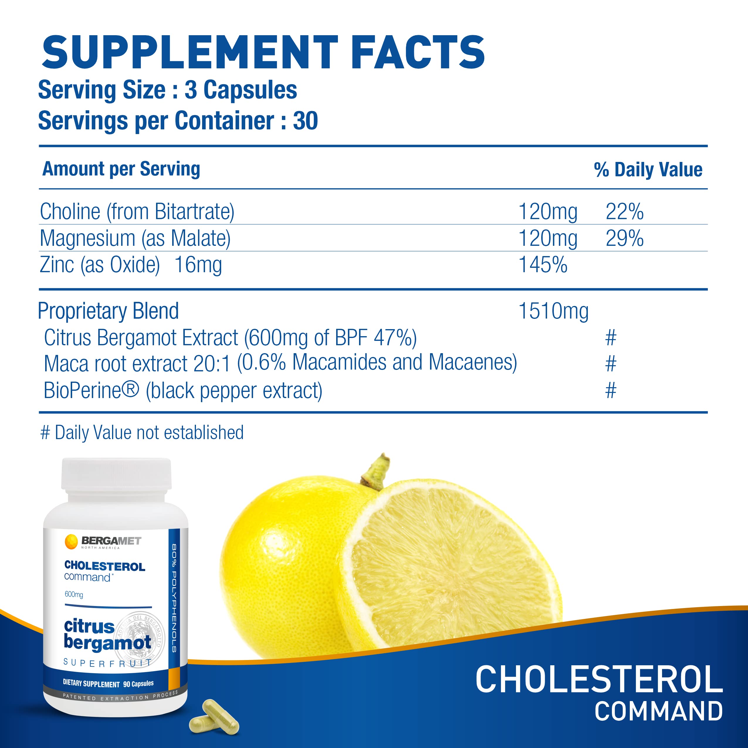 Highlight: 47% Bergamot Polyphenol Fraction (BPF)