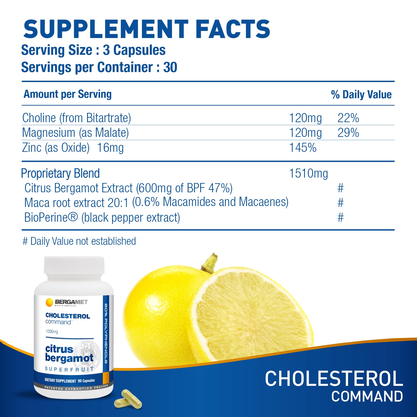 Citrus bergamot extract with 47% BPF patent