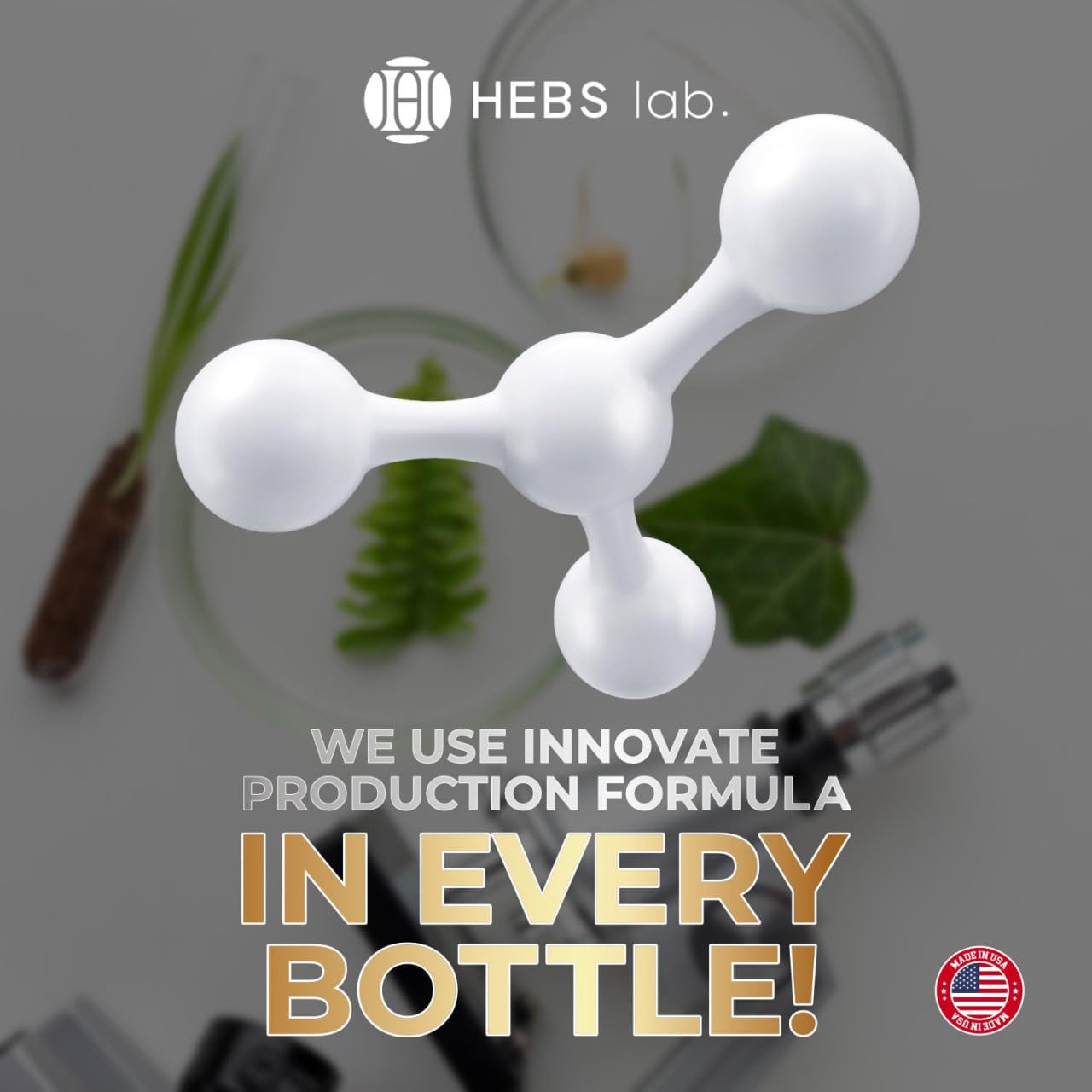 Made in USA badge on Citrus Bergamot Drops packaging