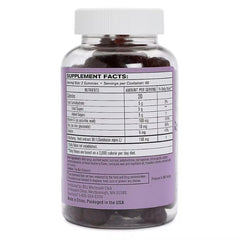 Close-up of Berkley Jensen Elderberry Gummies with Vitmain C & Zinc gummies