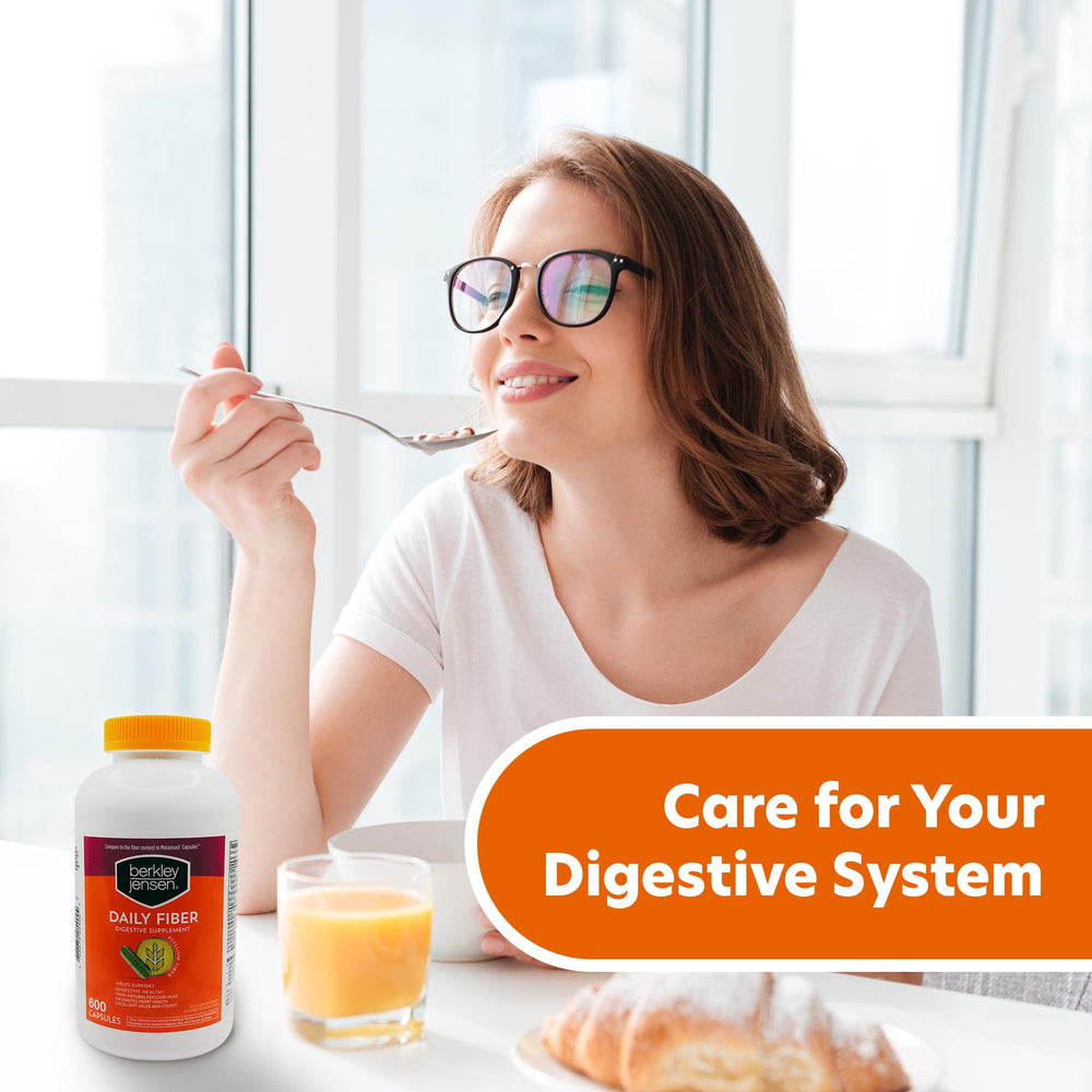 Nutrient absorption concept with fiber capsules