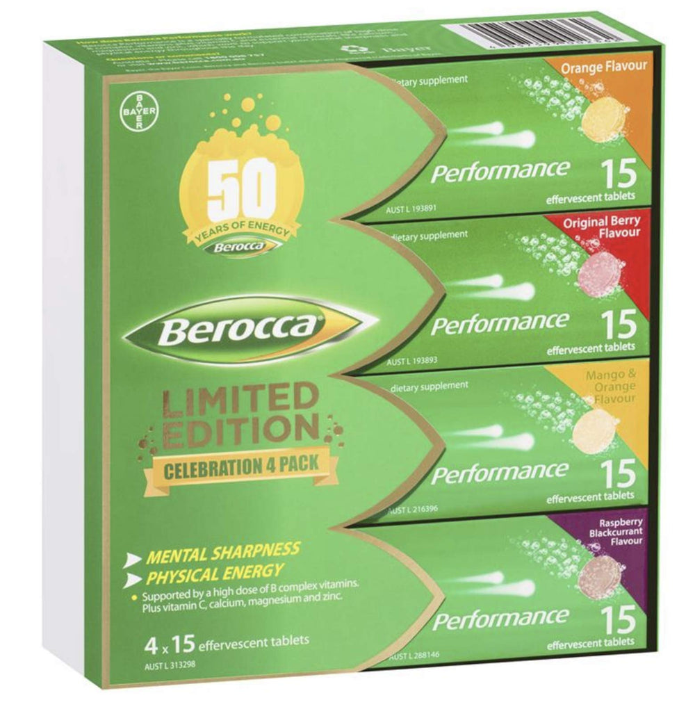 Berocca Celebration Pack Orange flavour