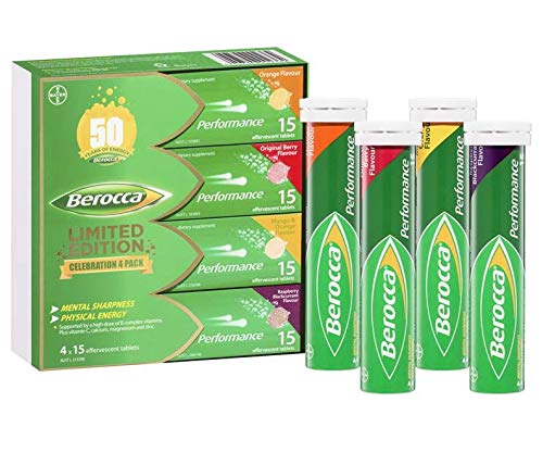 Berocca Performance Effervescent Tablets Celebration Pack front view