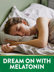 Berry-flavored Melatonin Liquid bottle against white background