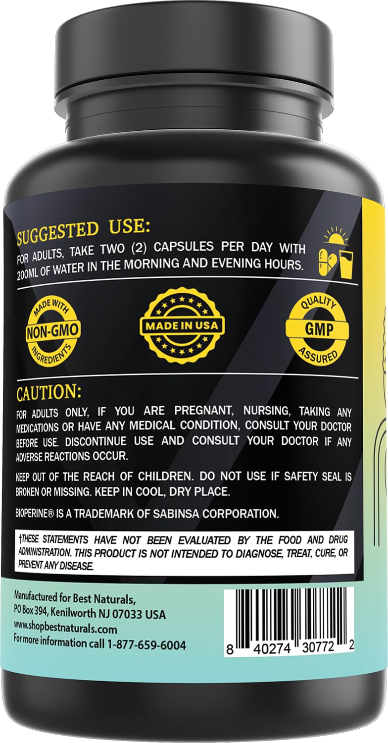 Made in the USA manufacturing quality of Best Naturals Adrenal Support