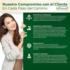 Front view of box and bottle packaging for Best Naturals Alpha Lipoic Acid