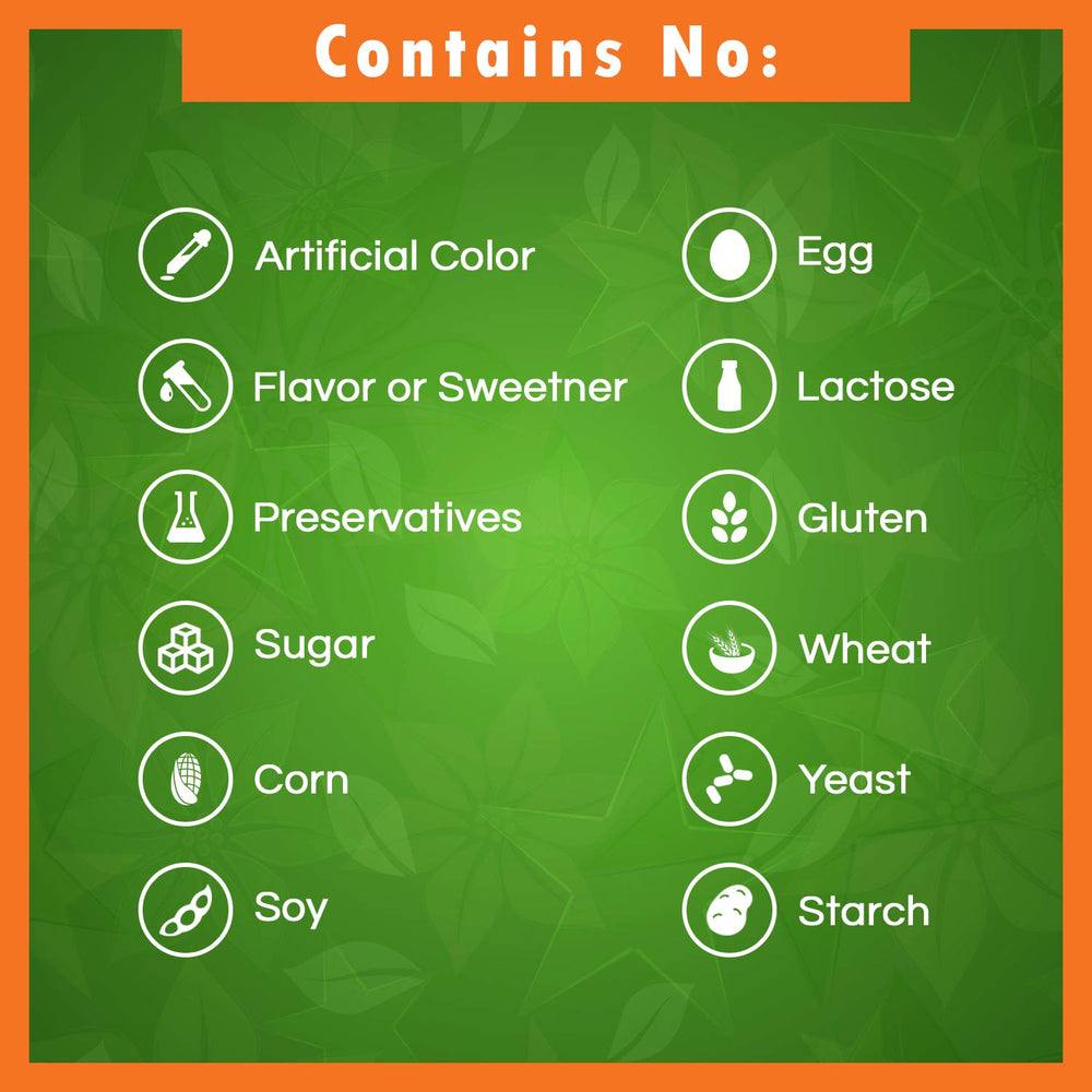 GMO-free and solvent-free icons on product label