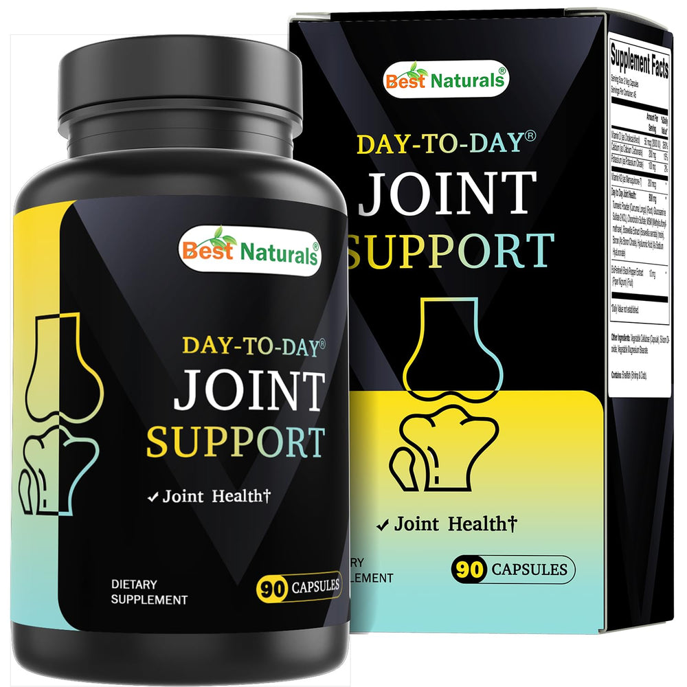 Bottle of Best Naturals Day-to-Day Joint Support 90 Veg Capsules