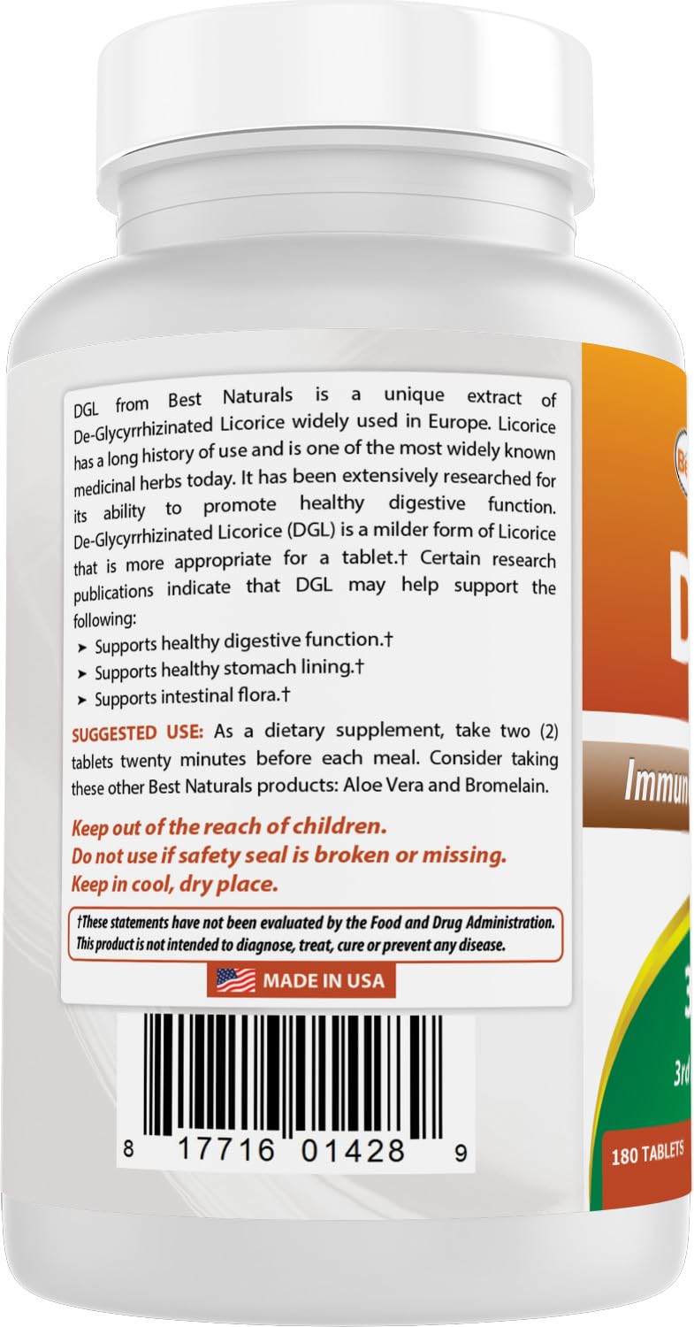 Nutrition facts and ingredients on packaging