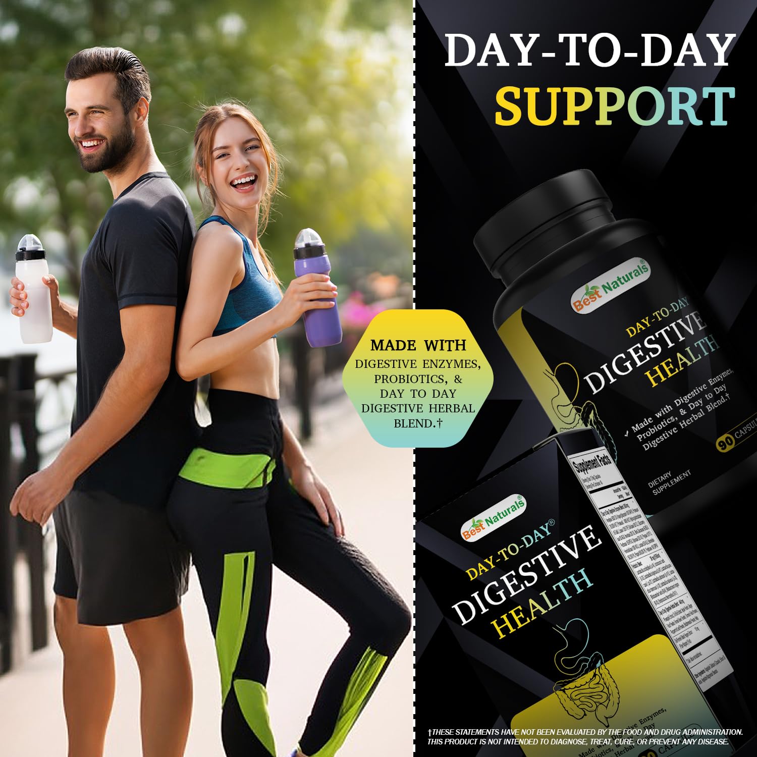 Front packaging image of Best Naturals Digestive Support