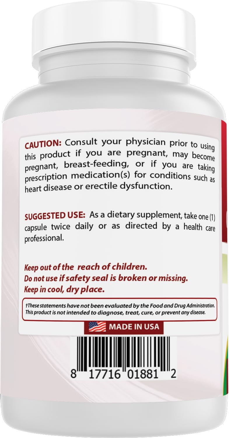 Nutrition facts panel visible on bottle