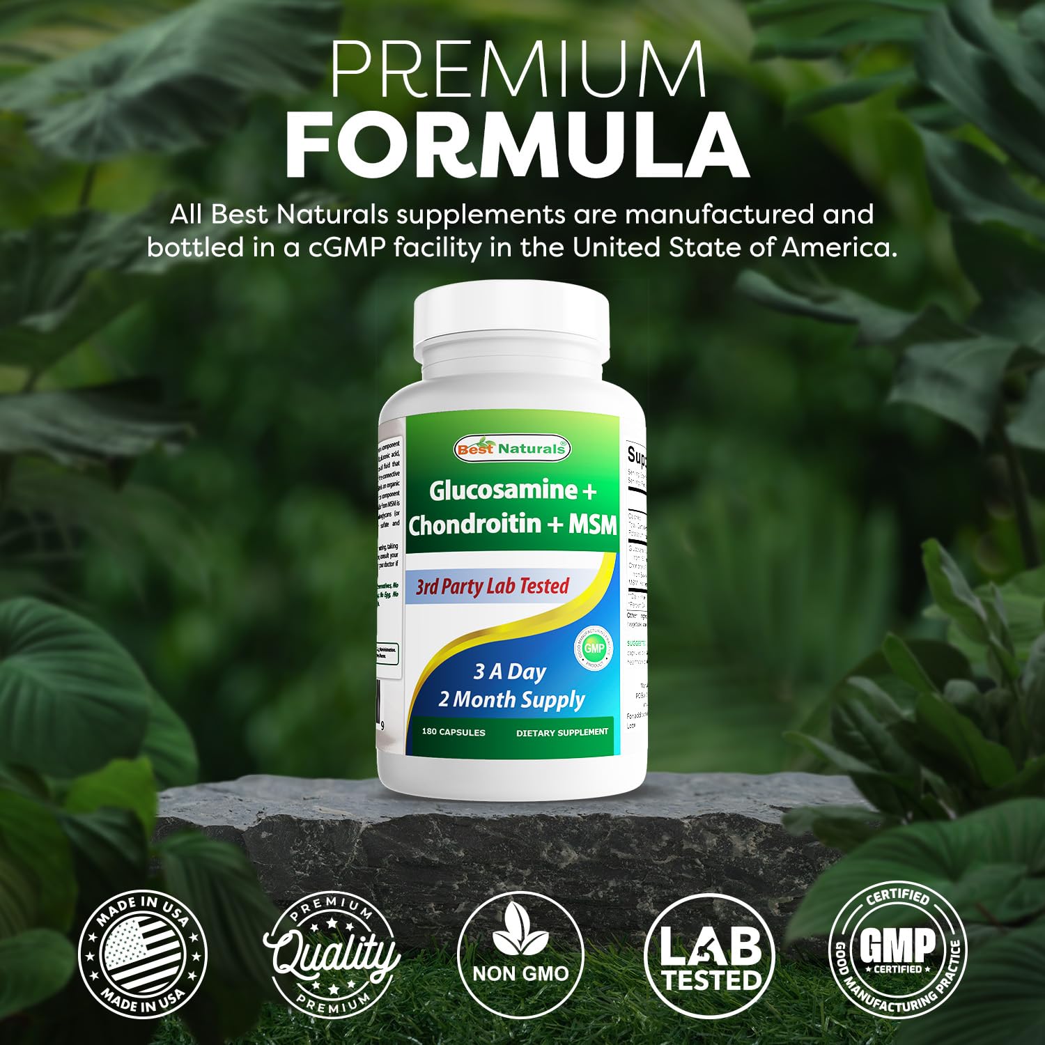 3rd party lab tested seal for purity