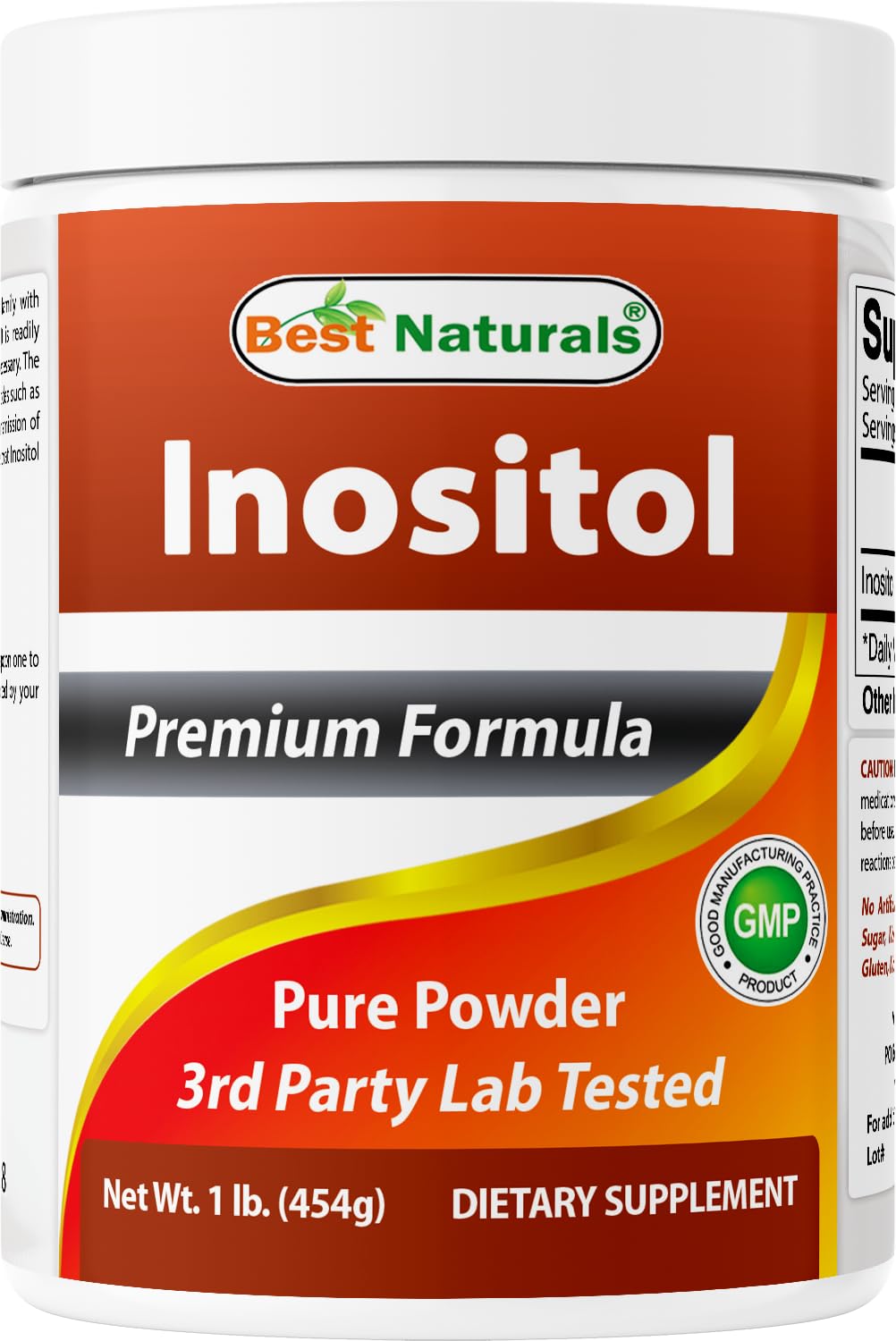 Best Naturals front packaging showing clean label and container benefit clear product information