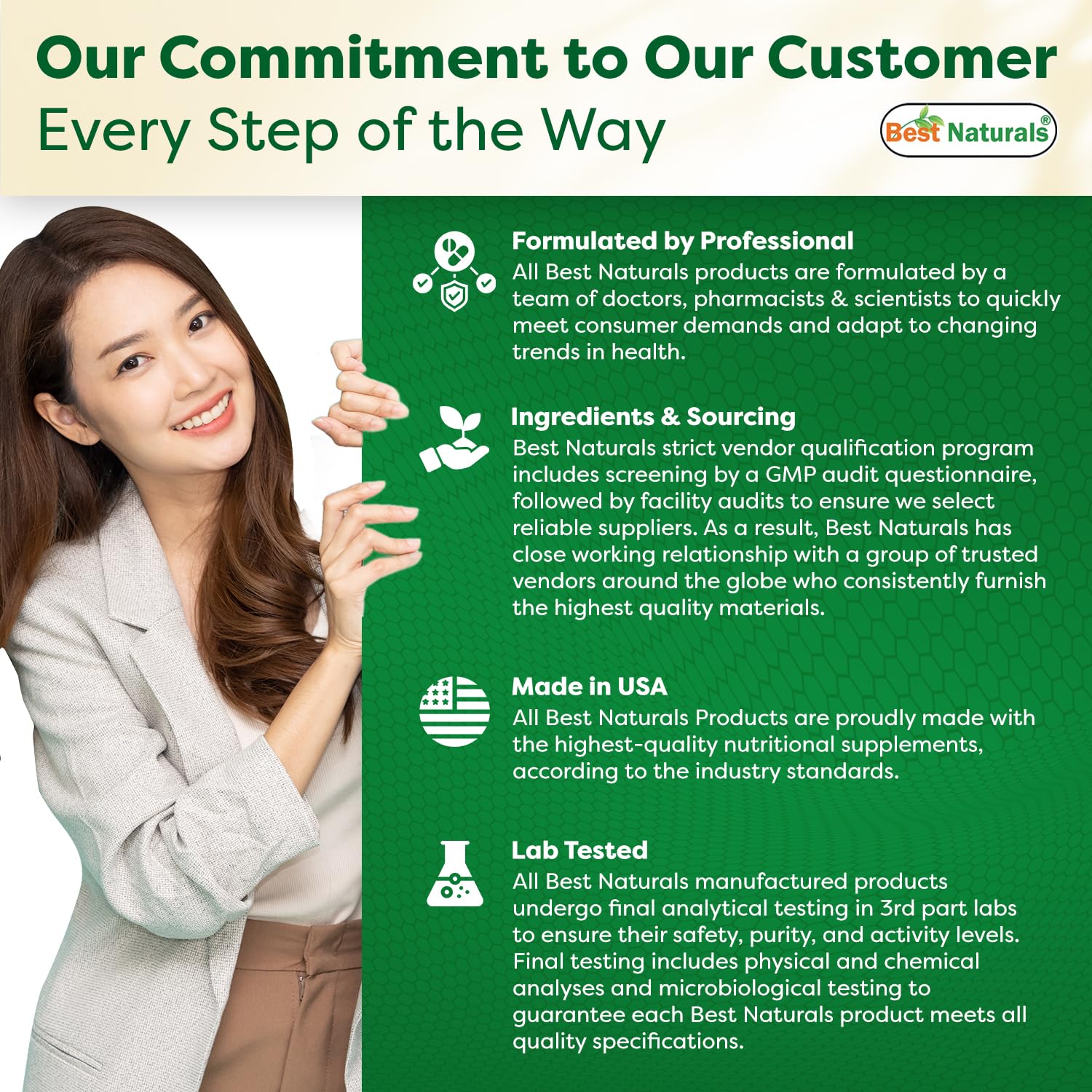 Bottle label detailing ingredients