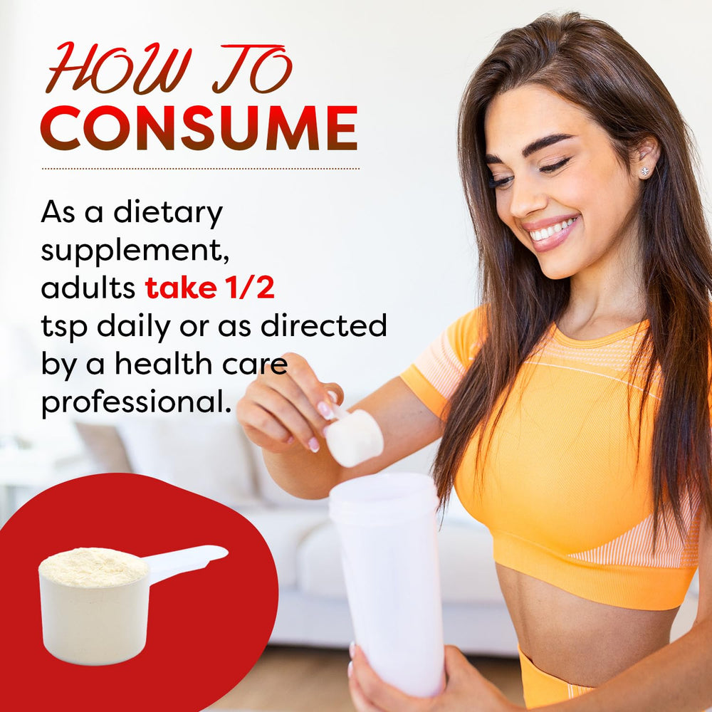 Close-up of magnesium BHB powder texture