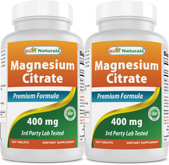 Best Naturals Magnesium Citrate bottle front