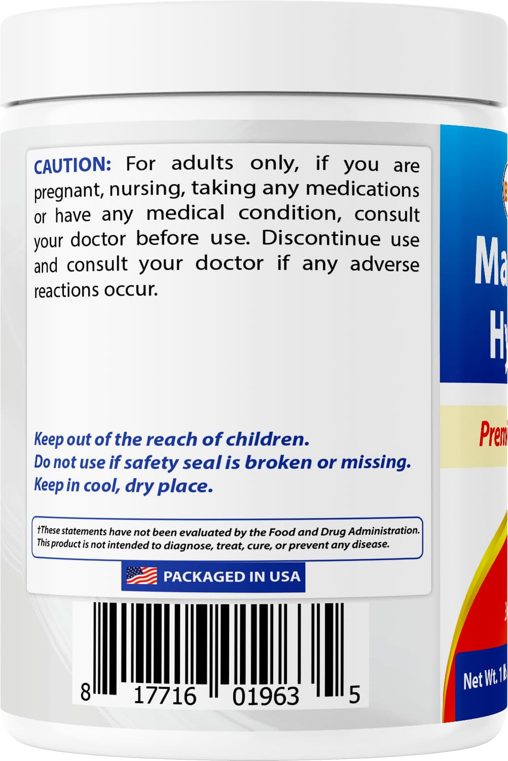 Image indicating USA-made and FDA registered facility