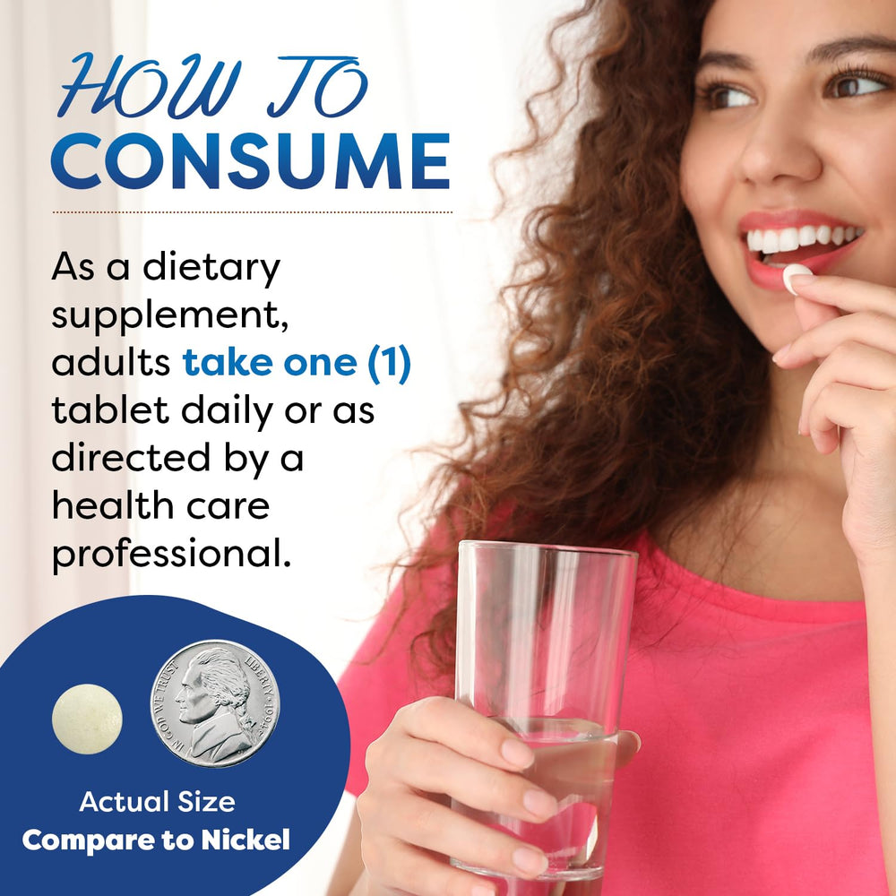 Back label with supplement facts