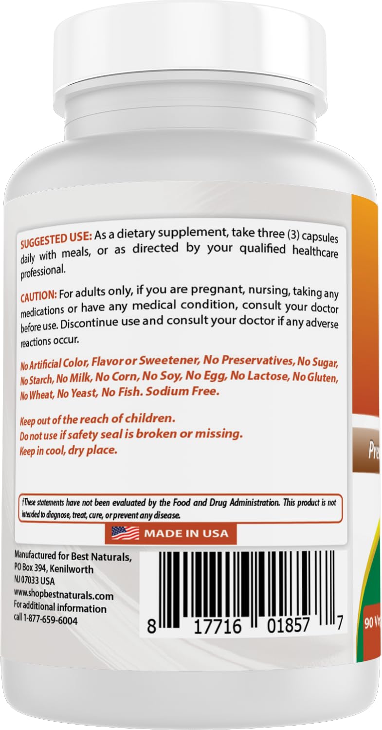 Best Naturals Uric Acid Cleanse US-made bottle stands for quality