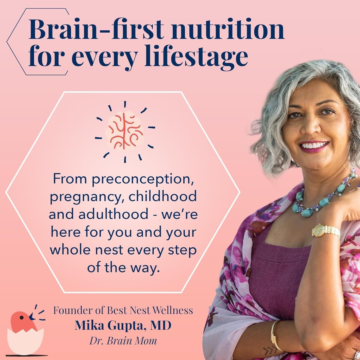 Once-daily postnatal vitamin supplement for nursing moms