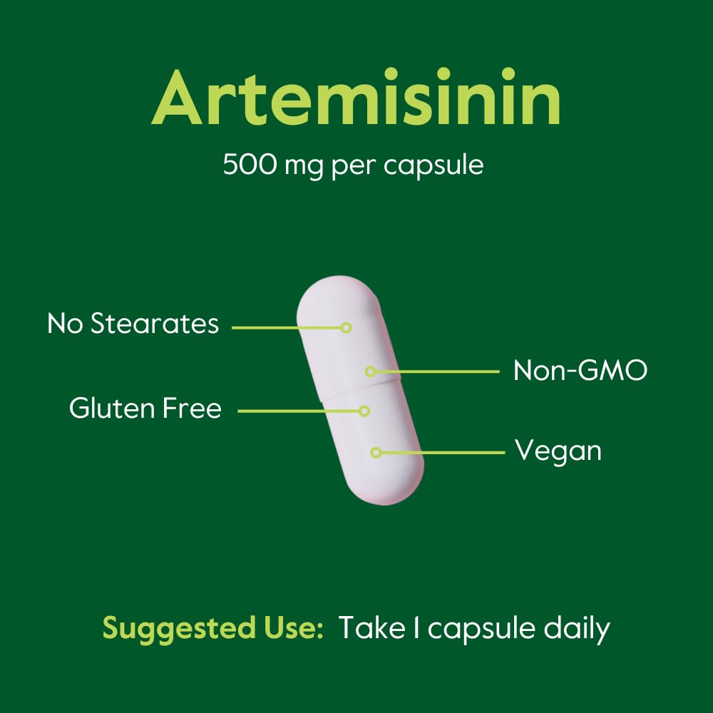 Vegan and gluten-free indicators for BESTVITE Artemisinin