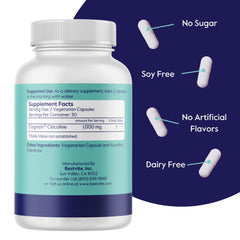 Close-up of Cognizin 500mg capsules
