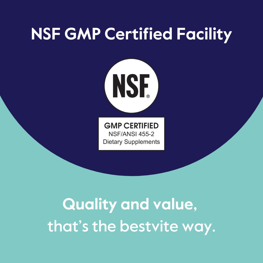 NSF GMP certified facility manufacturing Bestvite Cognizin