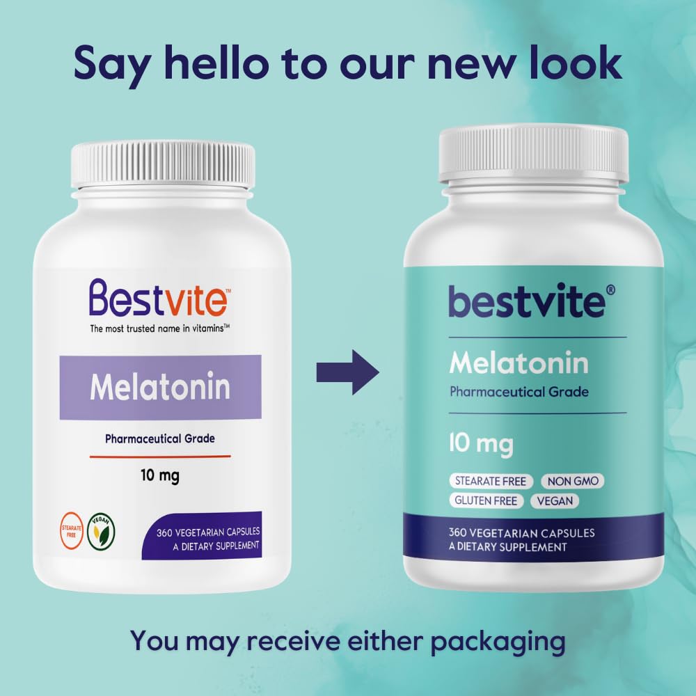 Sleep-friendly scene with BESTVITE Melatonin capsules