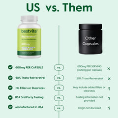 Label showing vegan, gluten-free, non-GMO ingredients