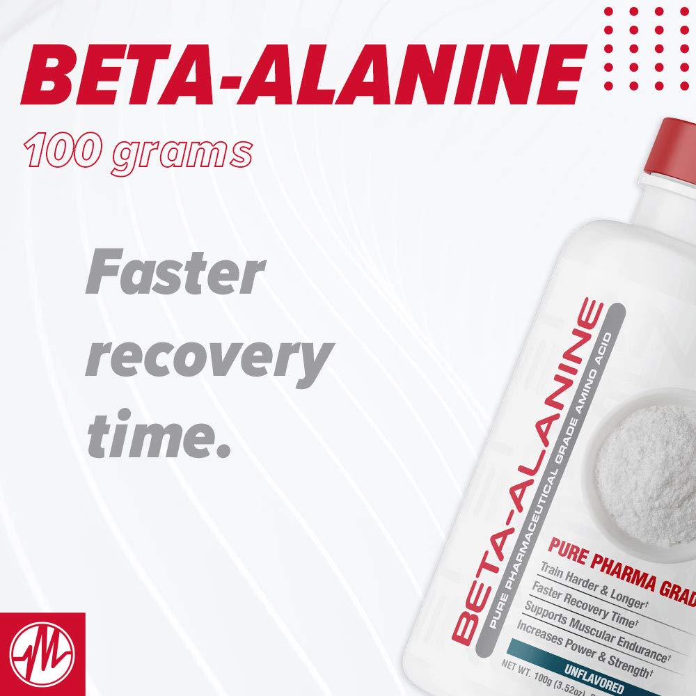 Glass with dissolved Beta-Alanine powder ready to drink