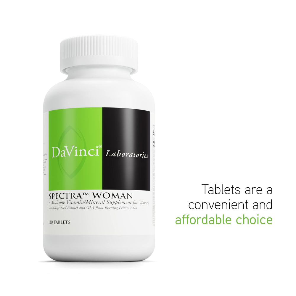 Calcium and minerals designed for women's health in tablet form
