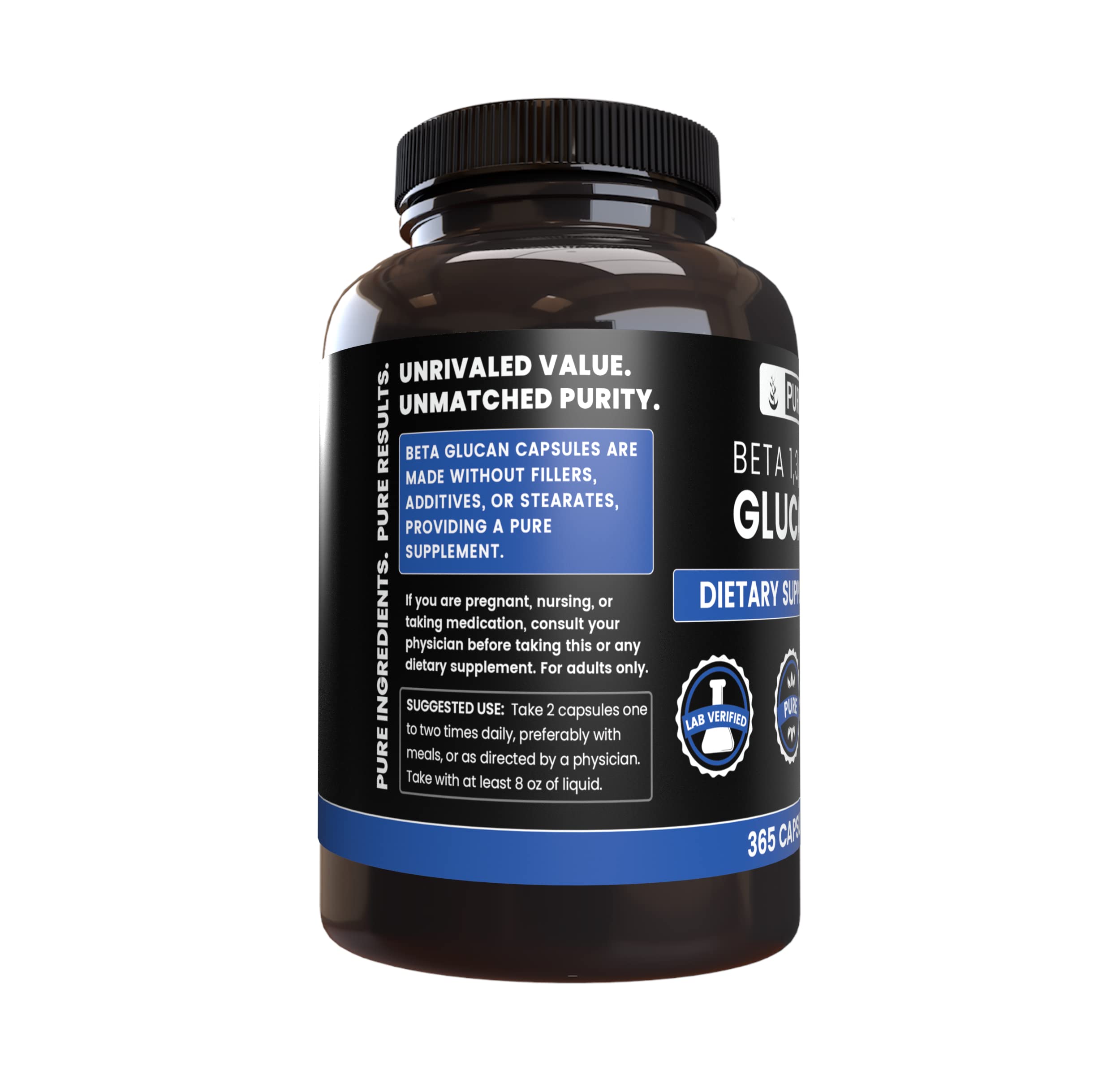 Label focus on Always Pure with no additives