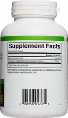 Close-up of Betaine HCl bottle showing capsules