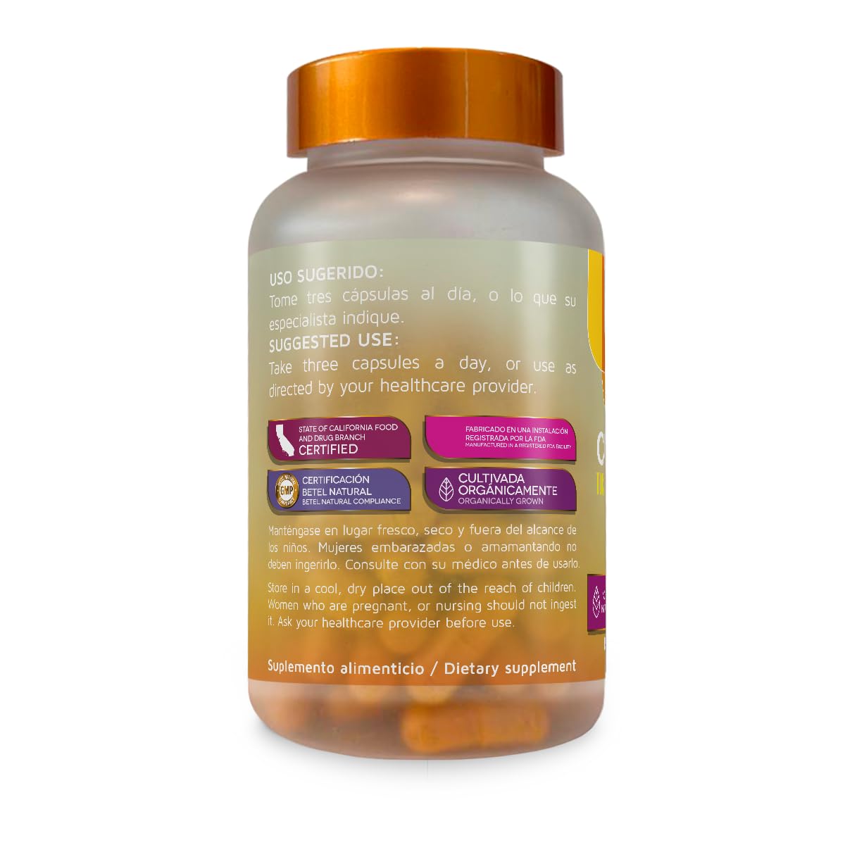 Product image of Betel Natural Curcuma Turmeric Capsules with 90 capsules