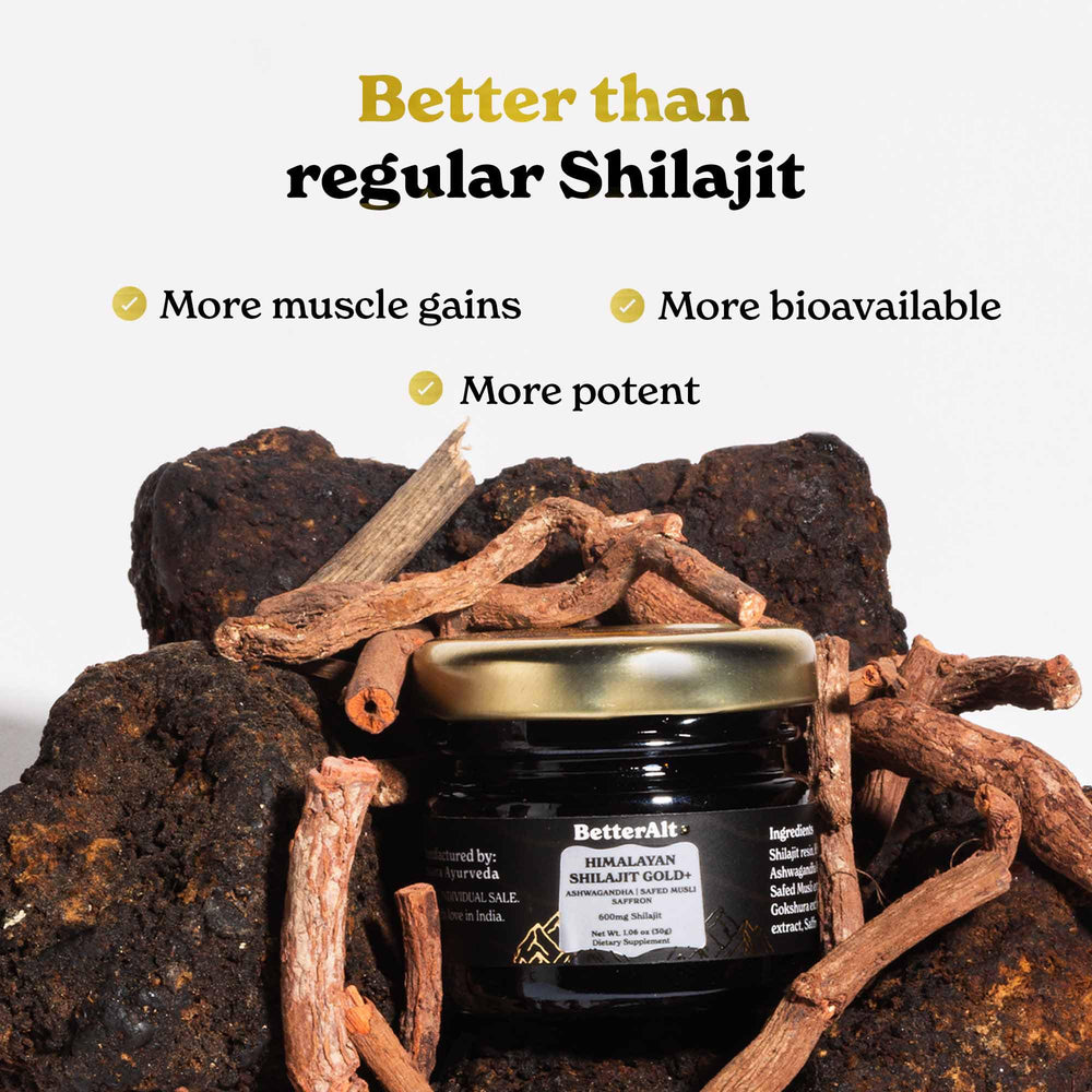 Ashwagandha root illustration representing blend