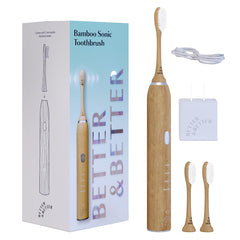 Hero image of Better & Better Sonic Bamboo Electric Toothbrush for Adults