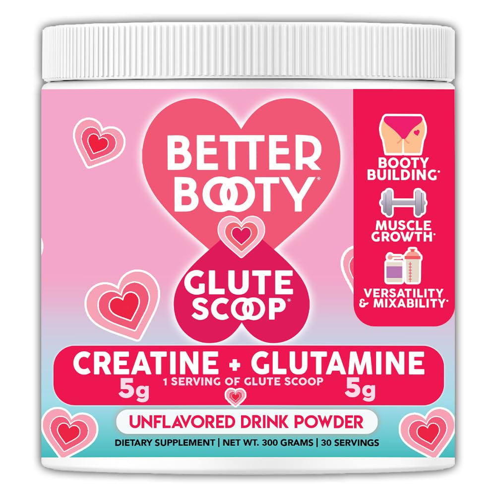 Better Booty Glute Scoop unflavored 300g tub