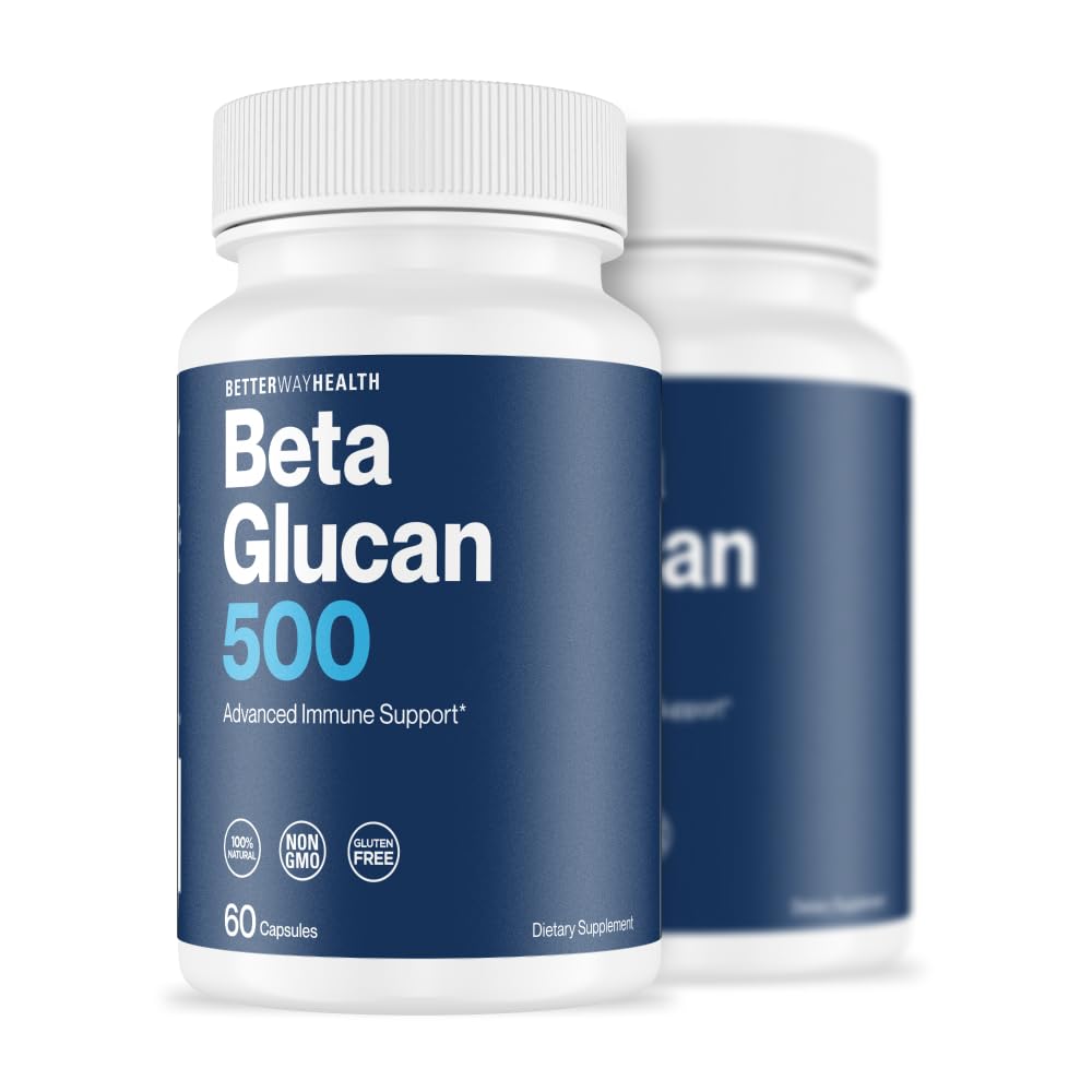 Packaging for Better Way Health Beta Glucan 500