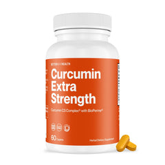 Better Way Health Curcumin Extra Strength bottle and 60 caplets