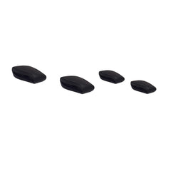 Close-up of Euro/Asian fit nose pads in black for Oakley Commit SQ OO9086