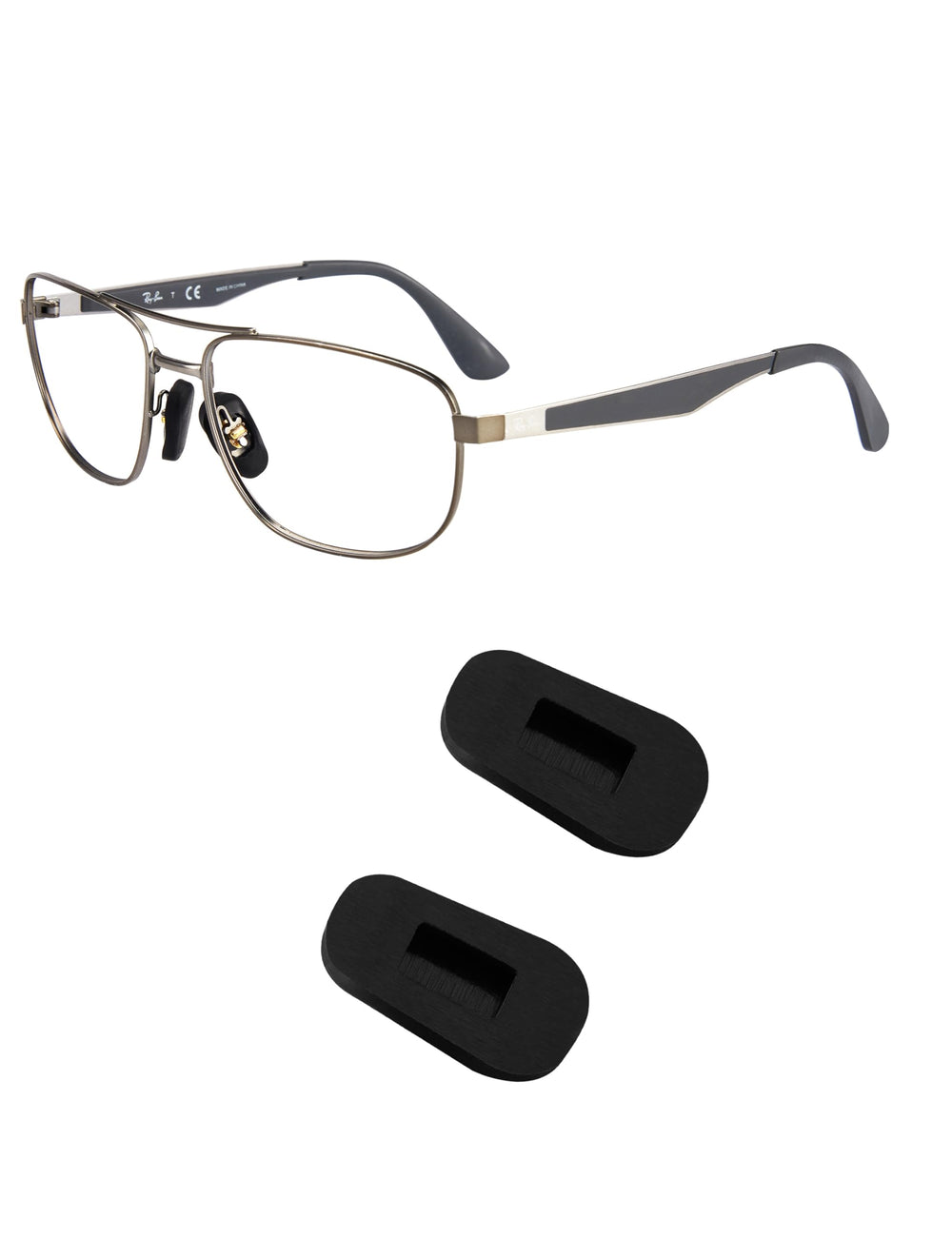 Note: frame not included - Betterun logo with nose pad covers