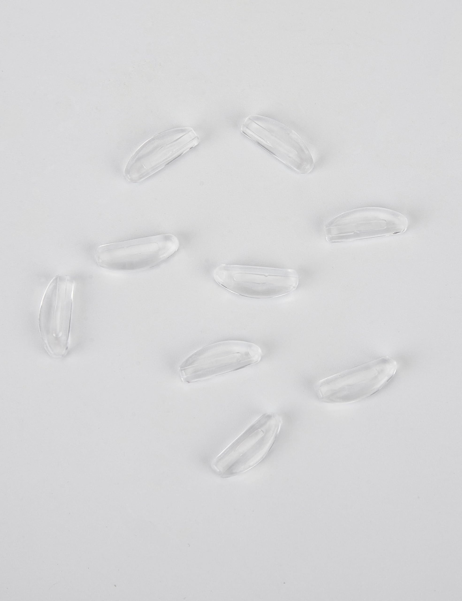 Close-up of soft silicone nose pad material