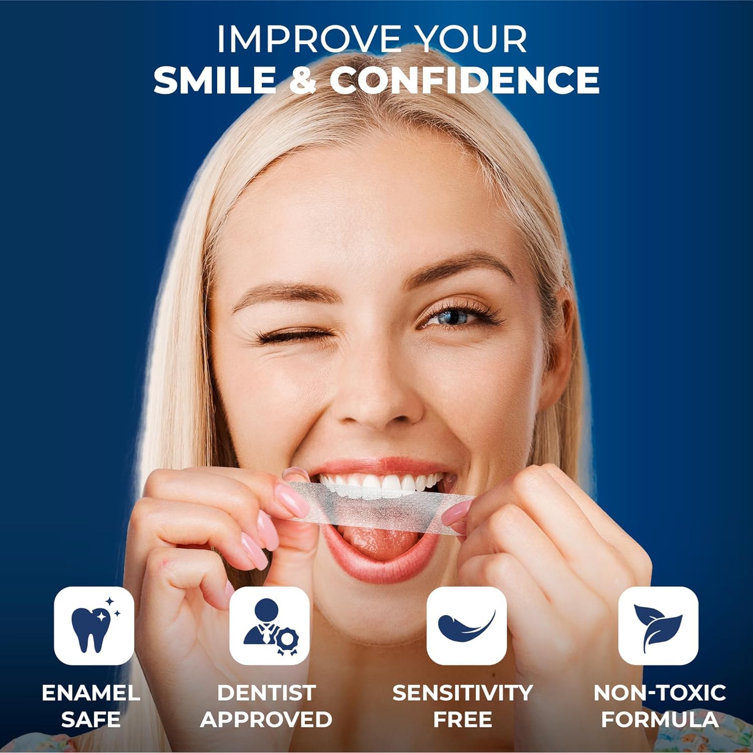 Compact, travel-friendly BetterWhite whitening kit