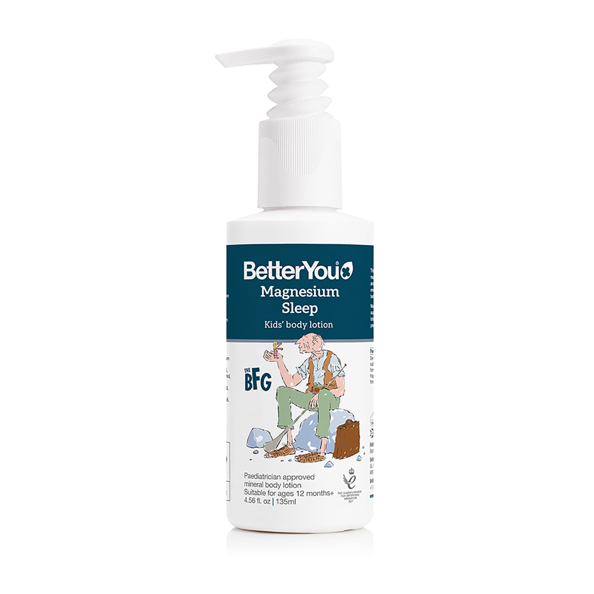 BetterYou Magnesium Sleep Body Lotion for kids with lavender and chamomile