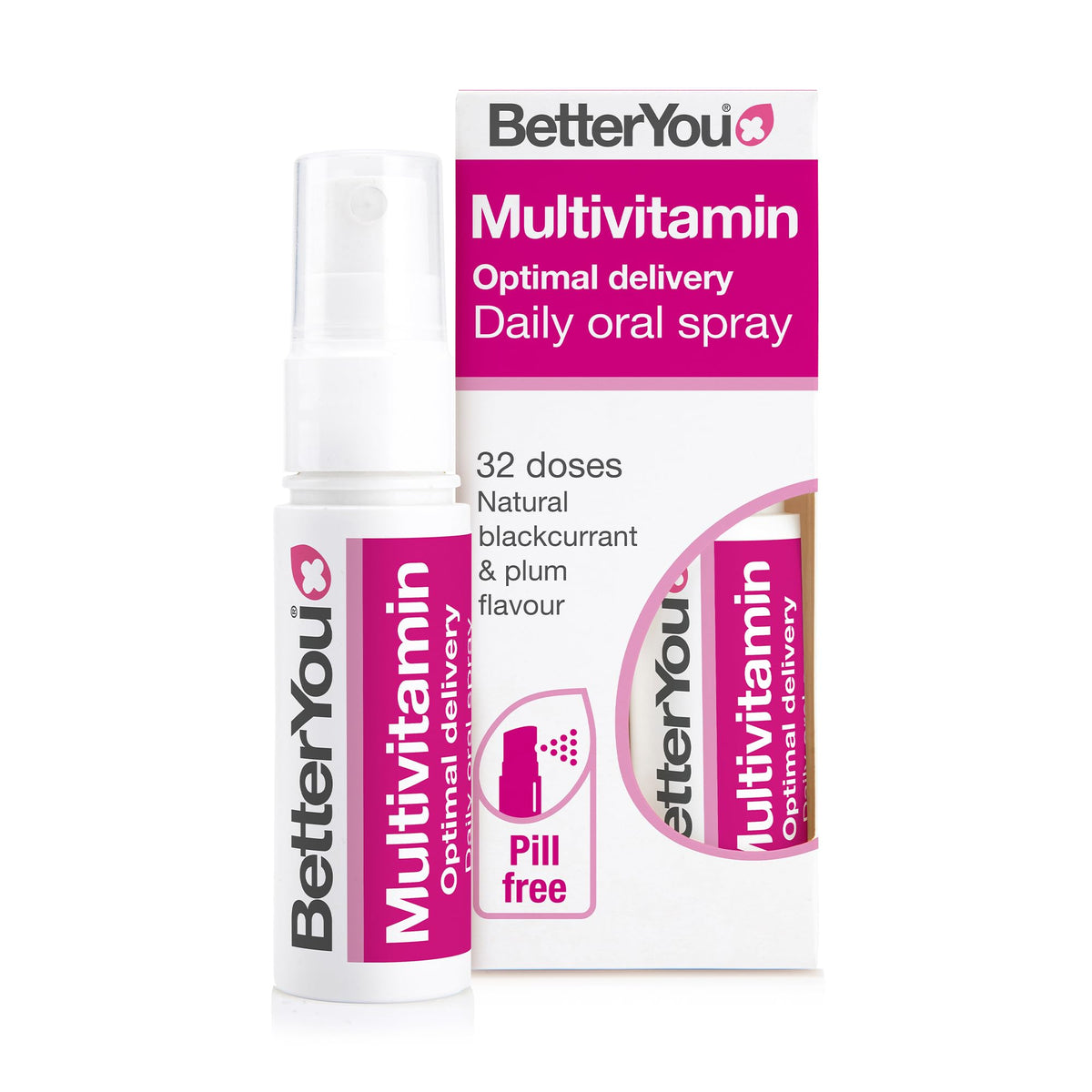 BetterYou MultiVit 25ml oral spray bottle