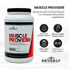 Beverly International Muscle Provider shaker-with-mixer demonstrates easy blending for on-the-go fueling.