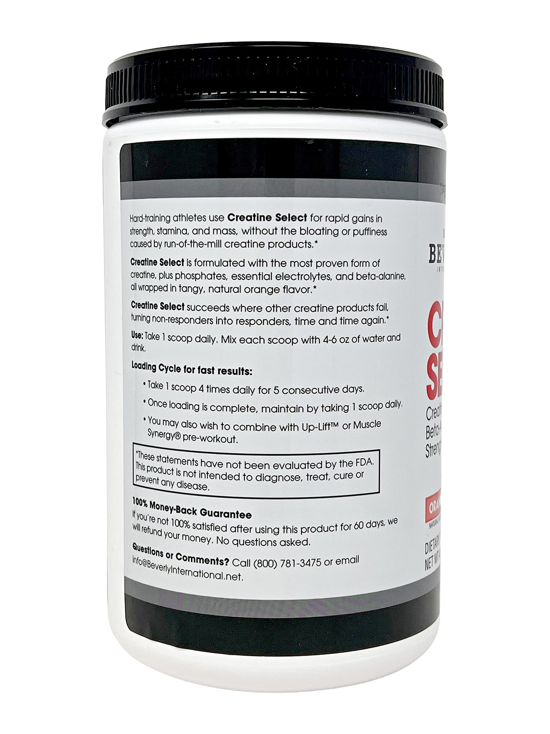 Orange Tang flavored Creatine Select with Phosphates