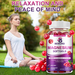 Muscle and bone health support with 500 mg Magnesium Citrate